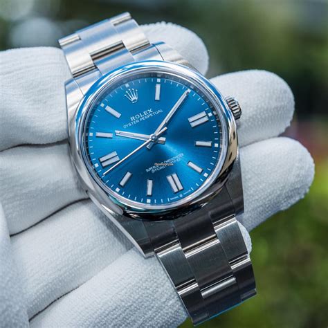 rolex op 39 rhodium vs blue|Rolex oyster perpetual vs op 41.